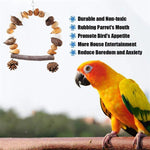 Parrot Chew Toy For Training Climbing Grinding Teeth Relief Durable Bird Toy - Pineapple Fruit