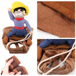 Halloween Dog Costume Pet Accessories Funny Dress Up for Small Medium Dogs - New Pirate-M