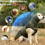 Calming Dog Vest for Stress Relief Travel Thunder Wrap Jacket for Medium Large Dogs - S