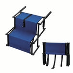 2 Steps Dog Ramp Pet Ladder Foldable Car Travel Height Stair for Pets Access