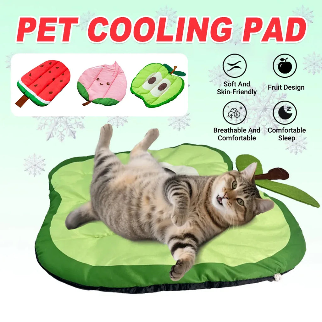 Pet Sleeping Mat Waterproof Moisture Proof Stain Resistant Non Slip Washable - Watermelon