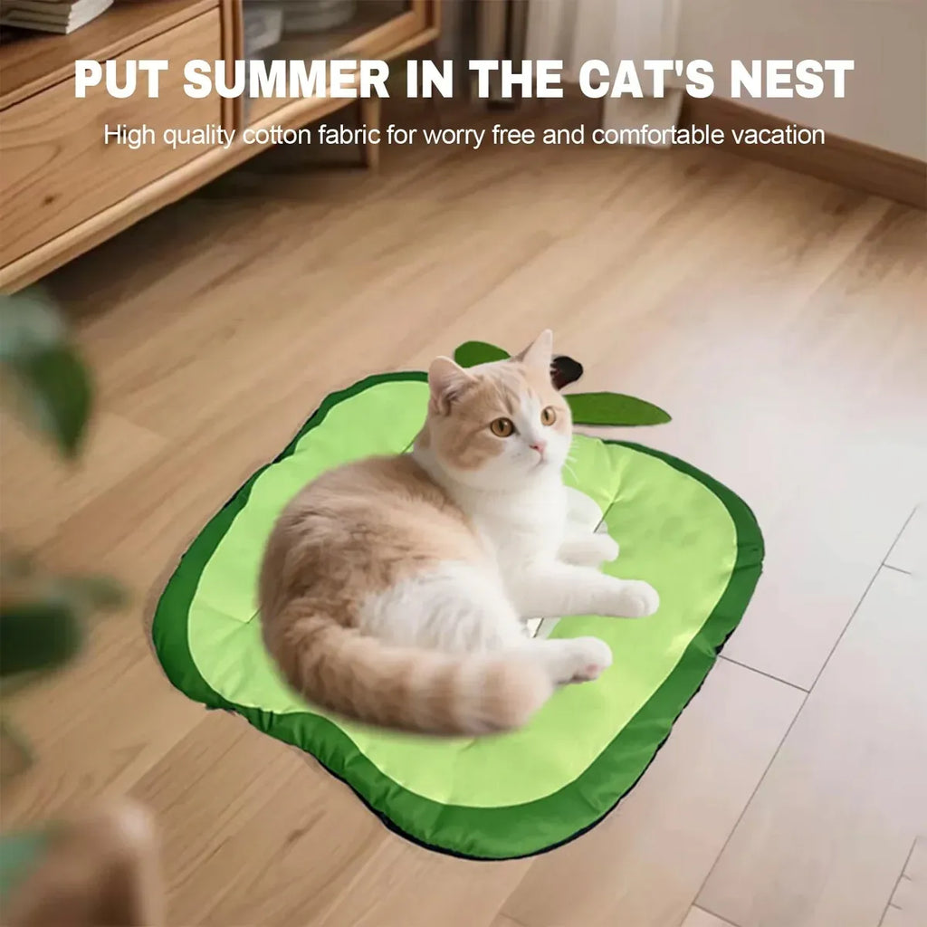 Pet Sleeping Mat Waterproof Moisture Proof Stain Resistant Non Slip Washable - Watermelon