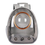 Travel Space Capsule Dog Cat Bag Breathable Outdoor Pet Backpack Carrier - Red