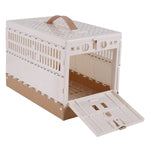 Pigeon Cage Foldable Plastic Homing Pigeon Crate Carrier Training Transport Box