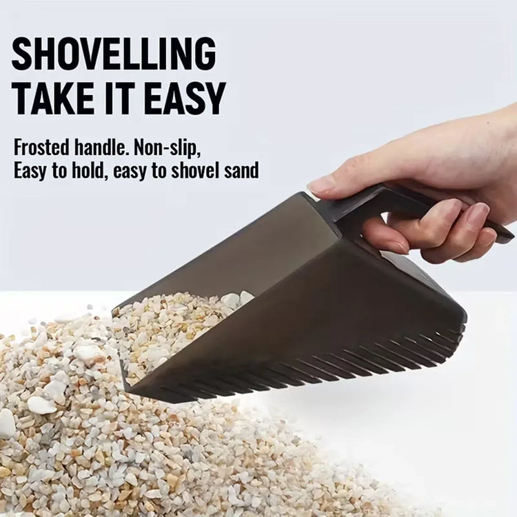 Aquarium Sand Cleaning Scoop Water Permeable for Fish Tank Gravel
