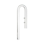 Aquarium Glass Inlet Outlet Pipe Fish Tank Filter Oil Film Remover Plant Holder - Lily inlet-12mm
