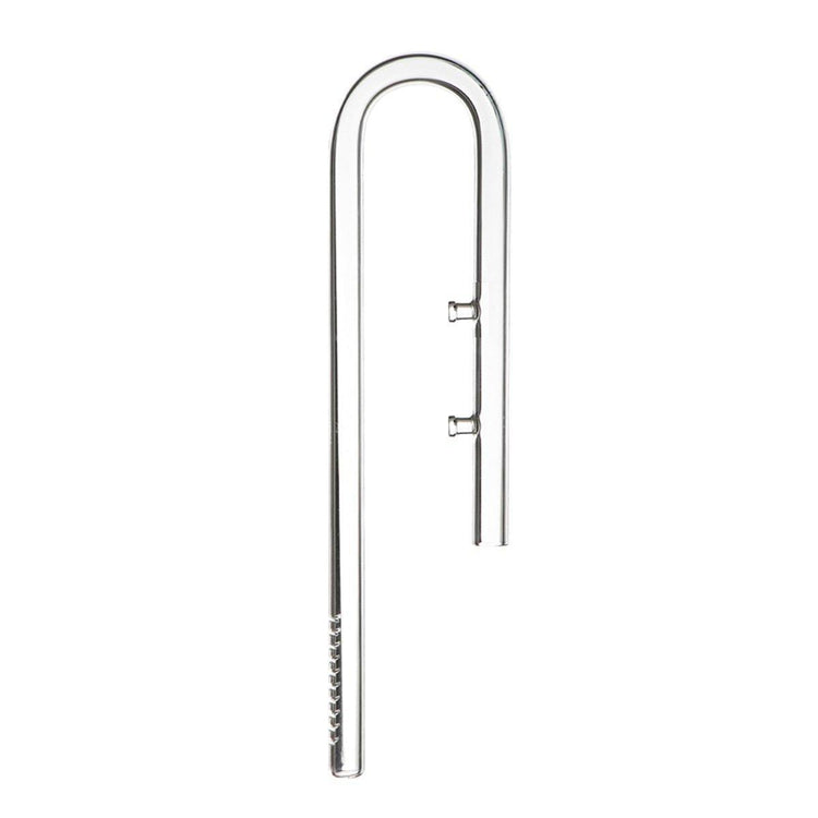 Aquarium Glass Inlet Outlet Pipe Fish Tank Filter Oil Film Remover Plant Holder - Lily inlet-12mm