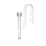 Aquarium Glass Inlet Outlet Pipe Fish Tank Filter Oil Film Remover Plant Holder - Lily inlet-16mm