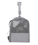 Foldable Soft-Sided Pet Carrier for Travel - Fits Cats & Small Dogs Under 6kg, with Removable Plush Bed & Shoulder Strap(pink)
